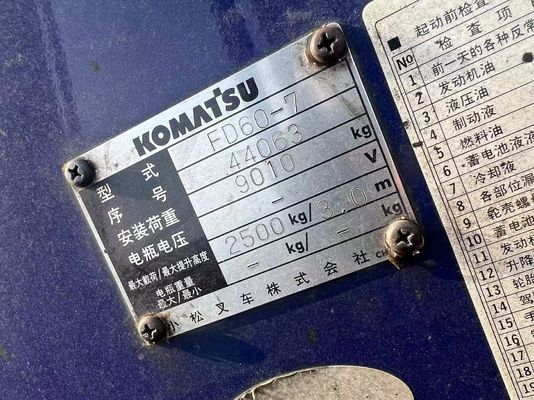 Used Komatsu forklift 60 second hand construction equipment and machinery