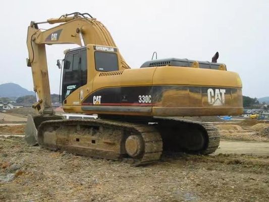 Second Hand Cat Excavator For Road Construction CAT 330C Hydraulic Excavator