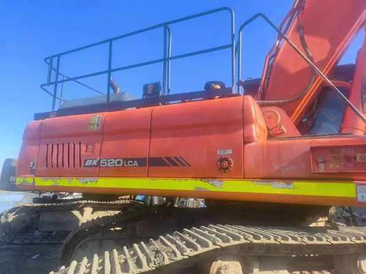 Used Doosan DX520LC, For Road Construction Second Hand Hydraulic Excavator