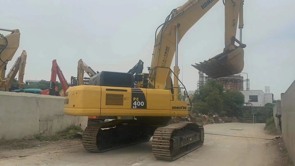 Χρησιμοποιούμενη εκσκαφέας Komatsu PC400, πρωτότυπη εκσκαφέας Komatsu, χαμηλής τιμής εξαγωγή