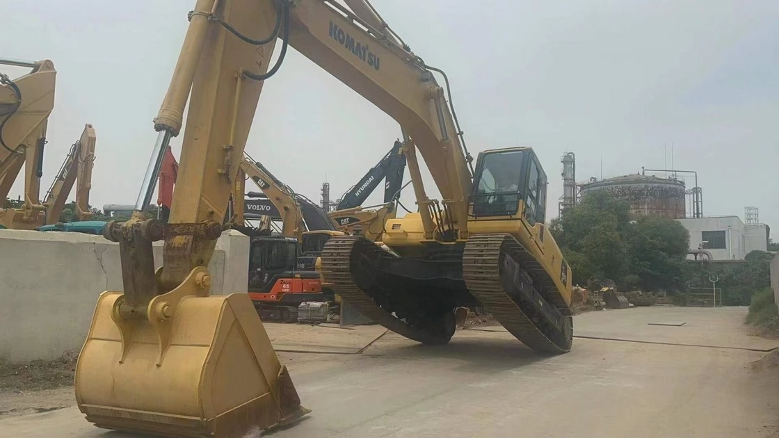 Χρησιμοποιούμενη εκσκαφέας Komatsu PC400, πρωτότυπη εκσκαφέας Komatsu, χαμηλής τιμής εξαγωγή
