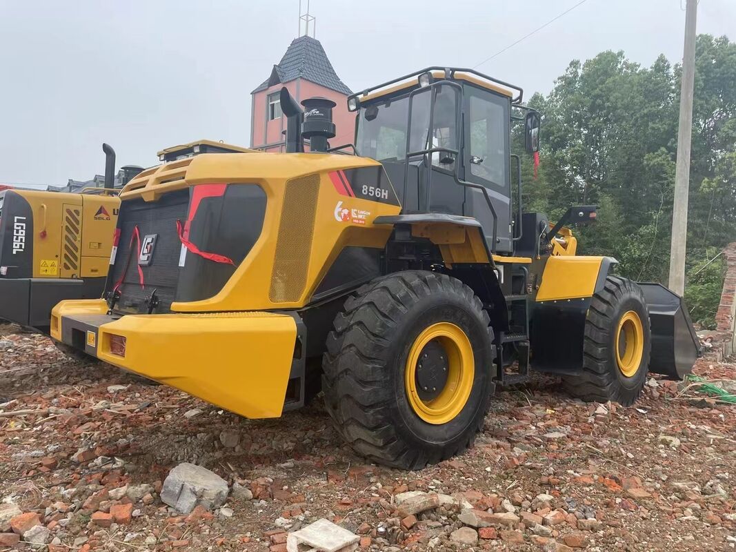 Second-hand Liugong 856 856H CLG856H Front Loader 5 Tons of China's Large Articulated Wheel Loader