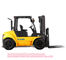FD50T 5000kg Small Diesel Forklift Larger Operation Space Energy Saving