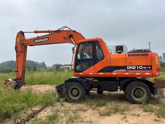 Doosan DH210W Wheel Excavator With Superior Performance Easy Operation