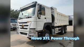Howo Sinotruk 371 Truck For Tough Jobs
