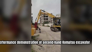 Μεταχειρισμένο Komatsu Excavator PC200 Performance Demo
